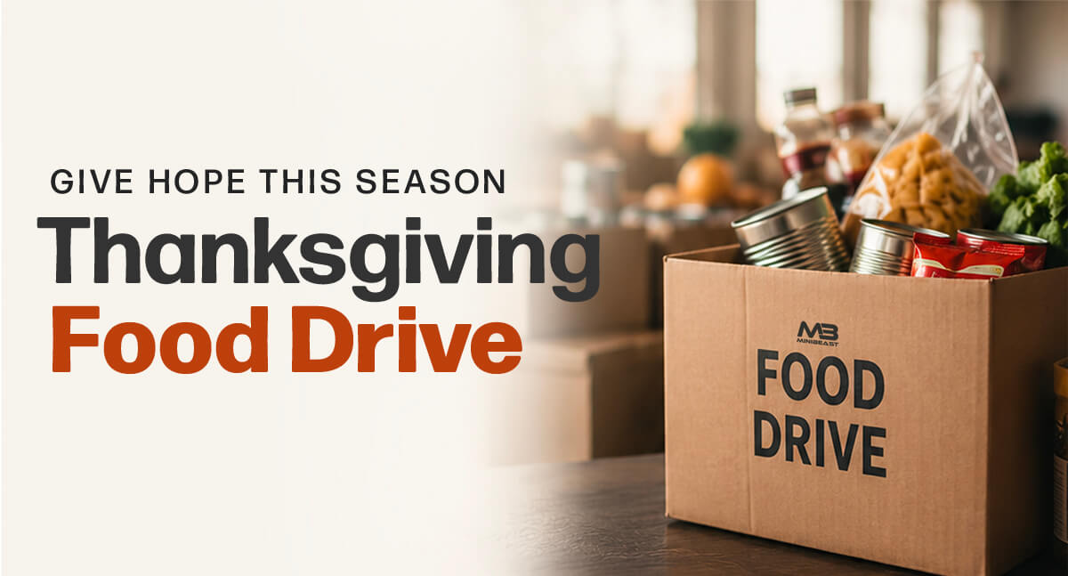 Donate to The Minibeast Food Drive