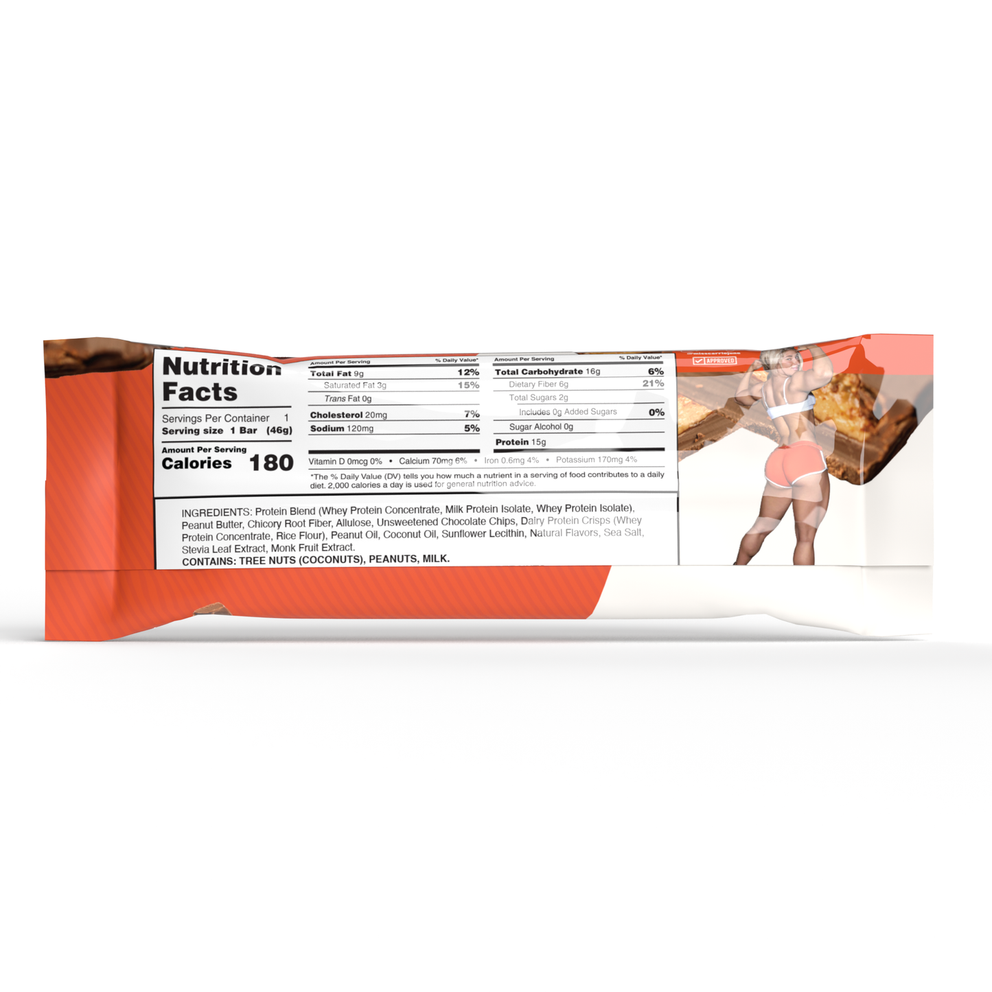 All Natty Protein Bar - Peanut Butter Cup