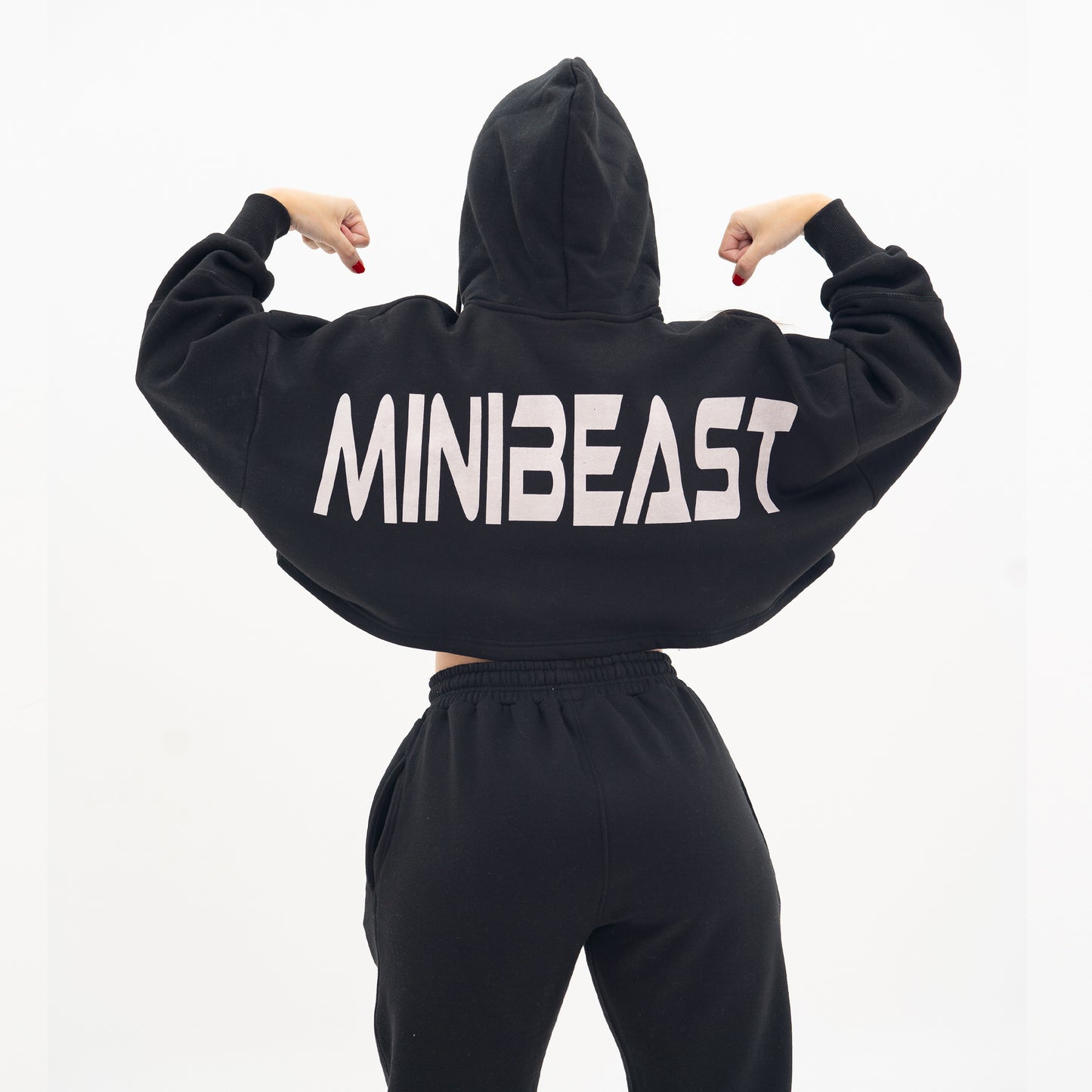 Boyfriend Cropped Hoodie