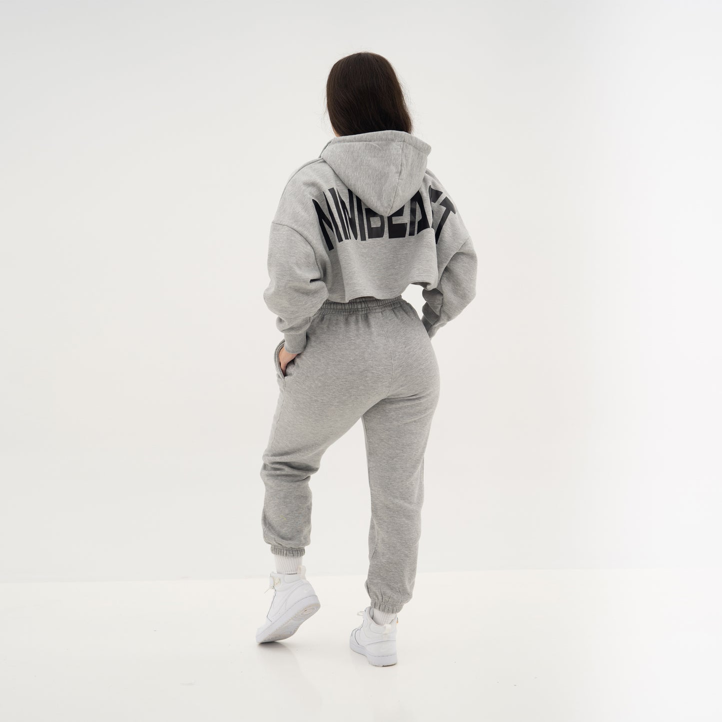 Boyfriend Cropped Hoodie
