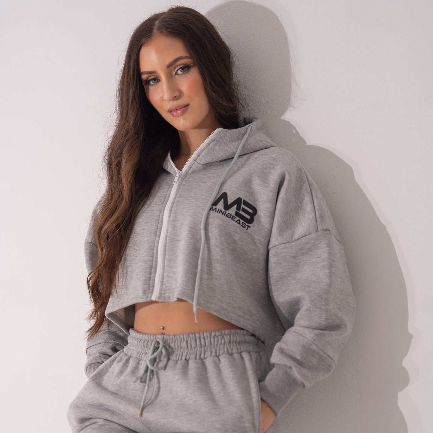 Boyfriend Cropped Hoodie