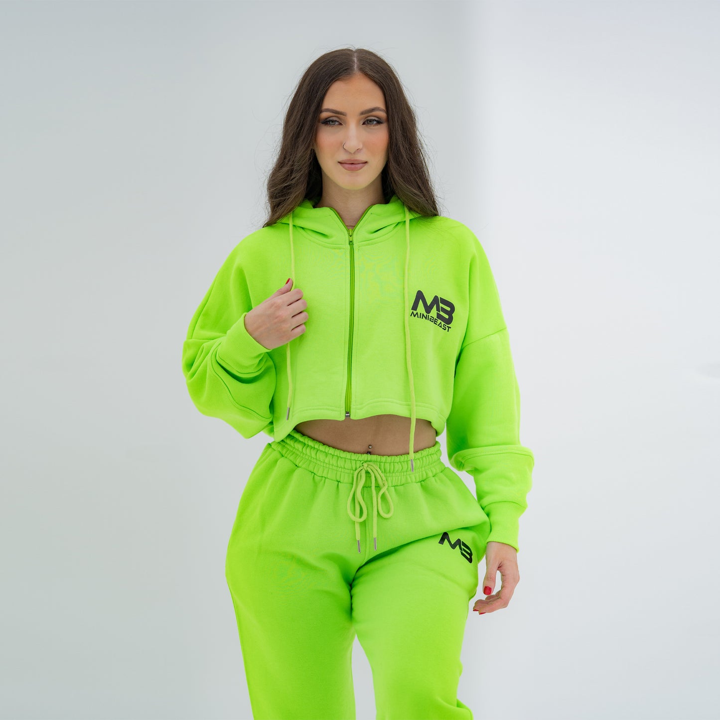 Boyfriend Cropped Hoodie