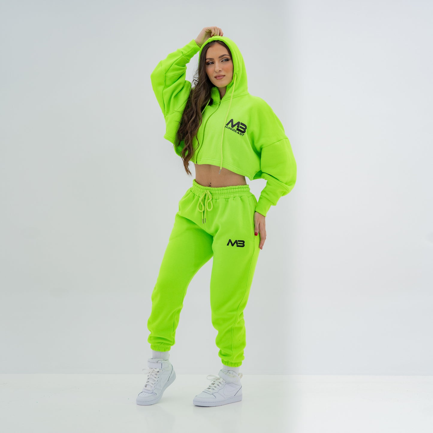 Boyfriend Cropped Hoodie