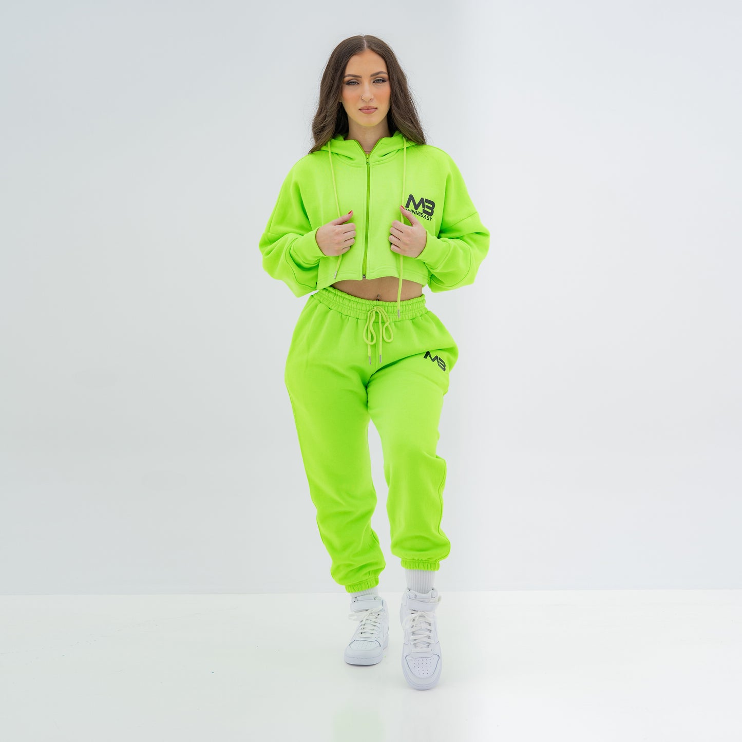 Boyfriend Cropped Hoodie