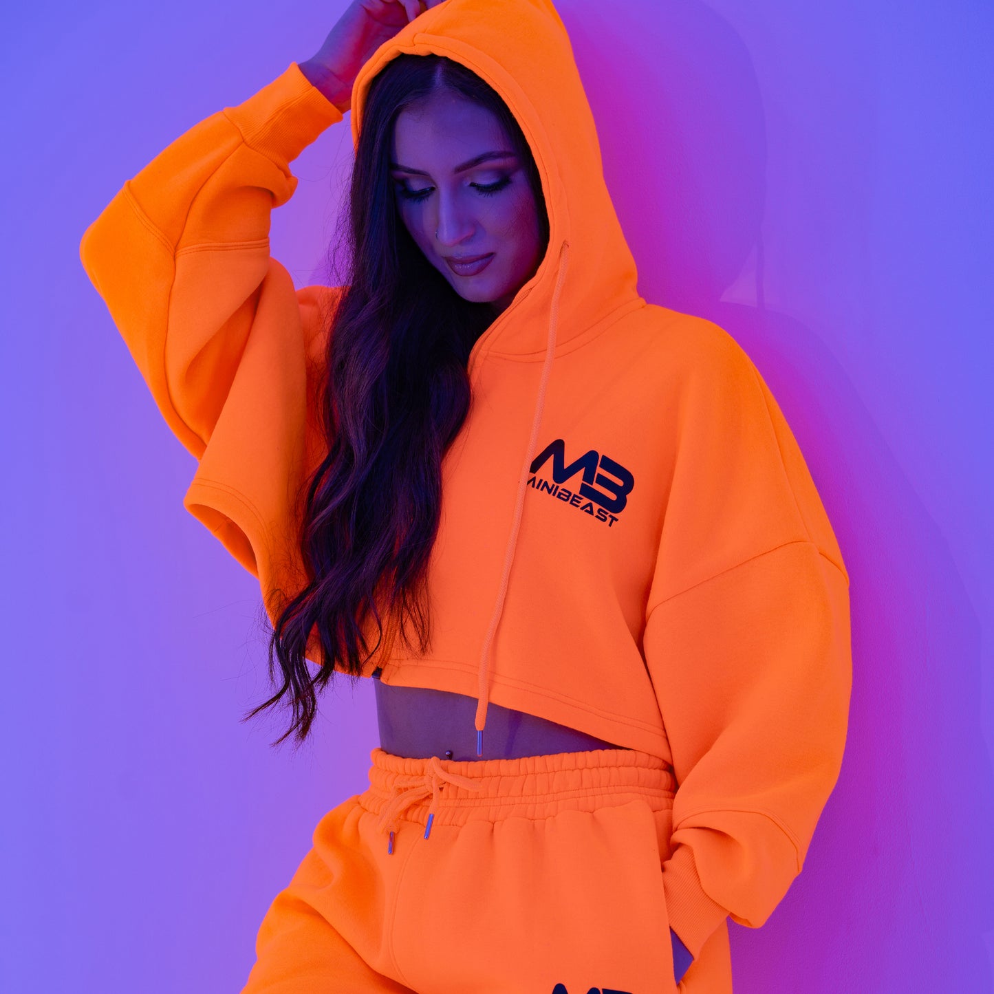 Boyfriend Cropped Hoodie