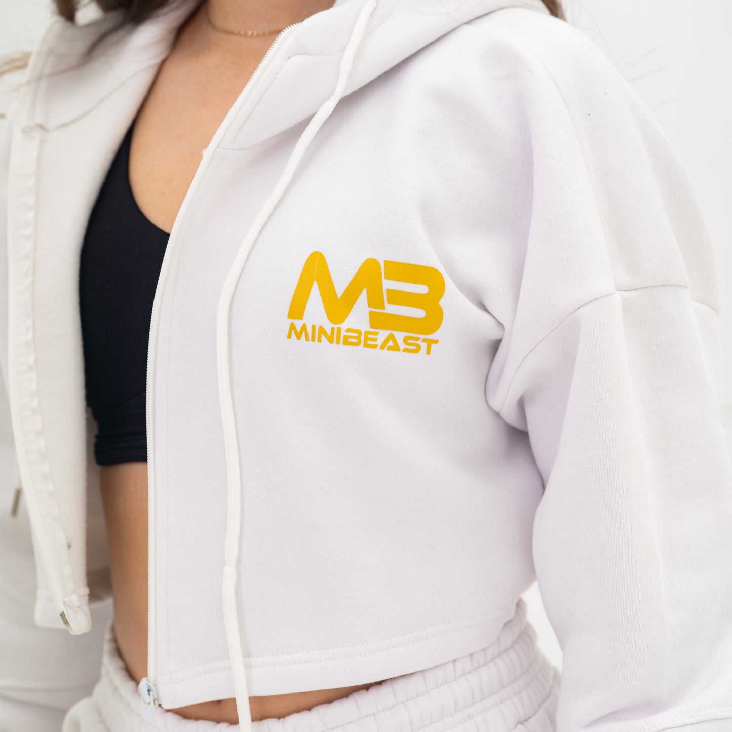 Boyfriend Cropped Hoodie