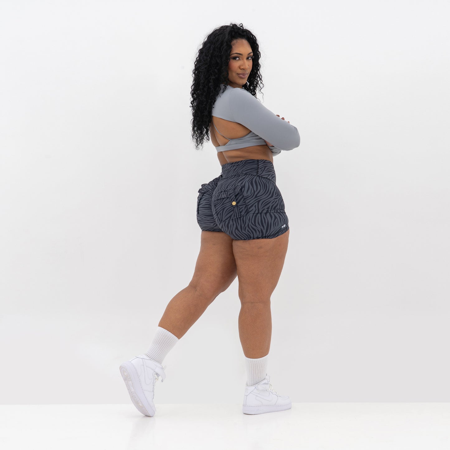 Curve Cargo Shorts Pattern