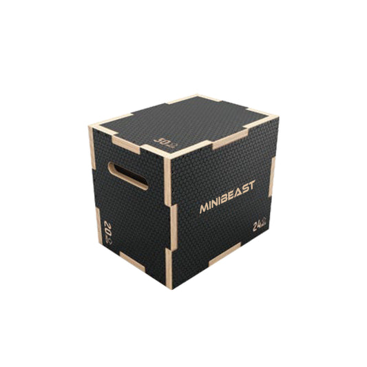 Non Slip 3 In 1 Wood Plyo Box