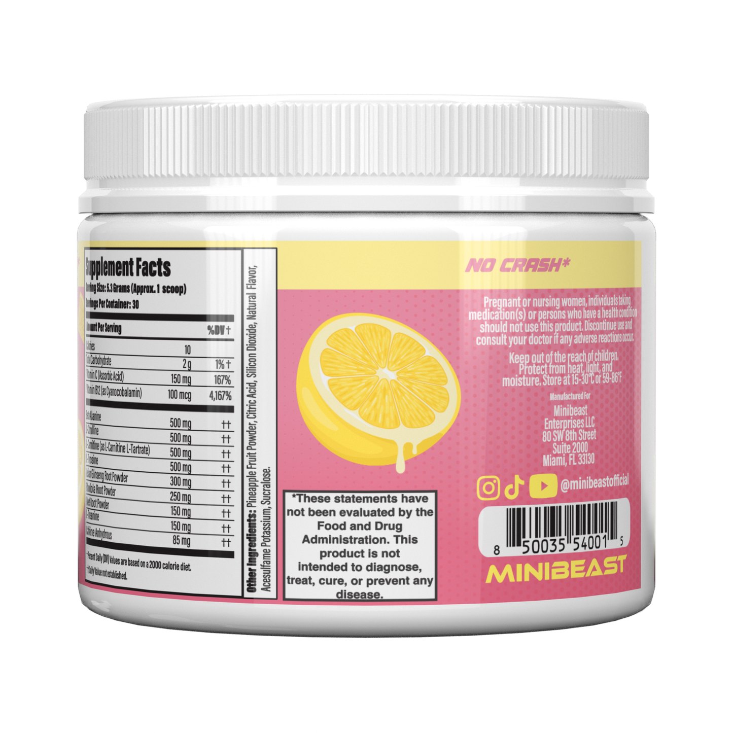 MB Mode (Low Stim Pre-Workout)