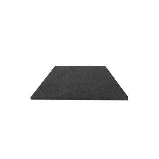 Rubber Tile - Solid Black