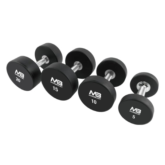 Dumbbell / Kettlebell - Urethane Round Dumbbell