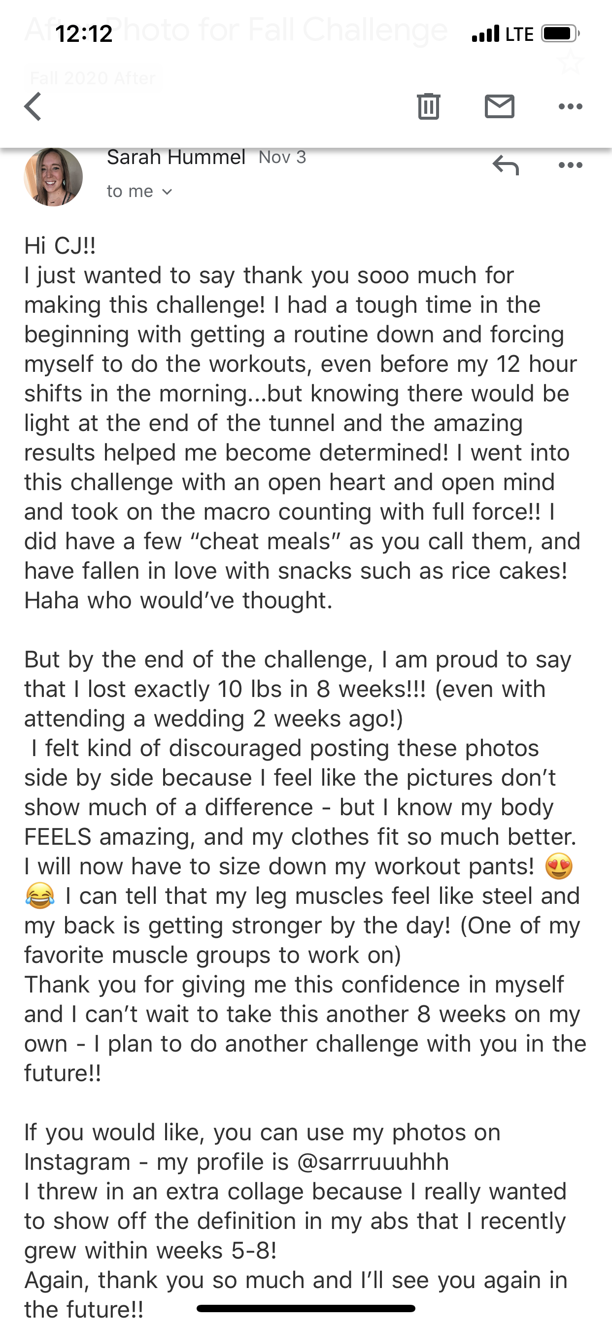 Fit for Fall 8 Week Total Body Transformation Challenge 2025