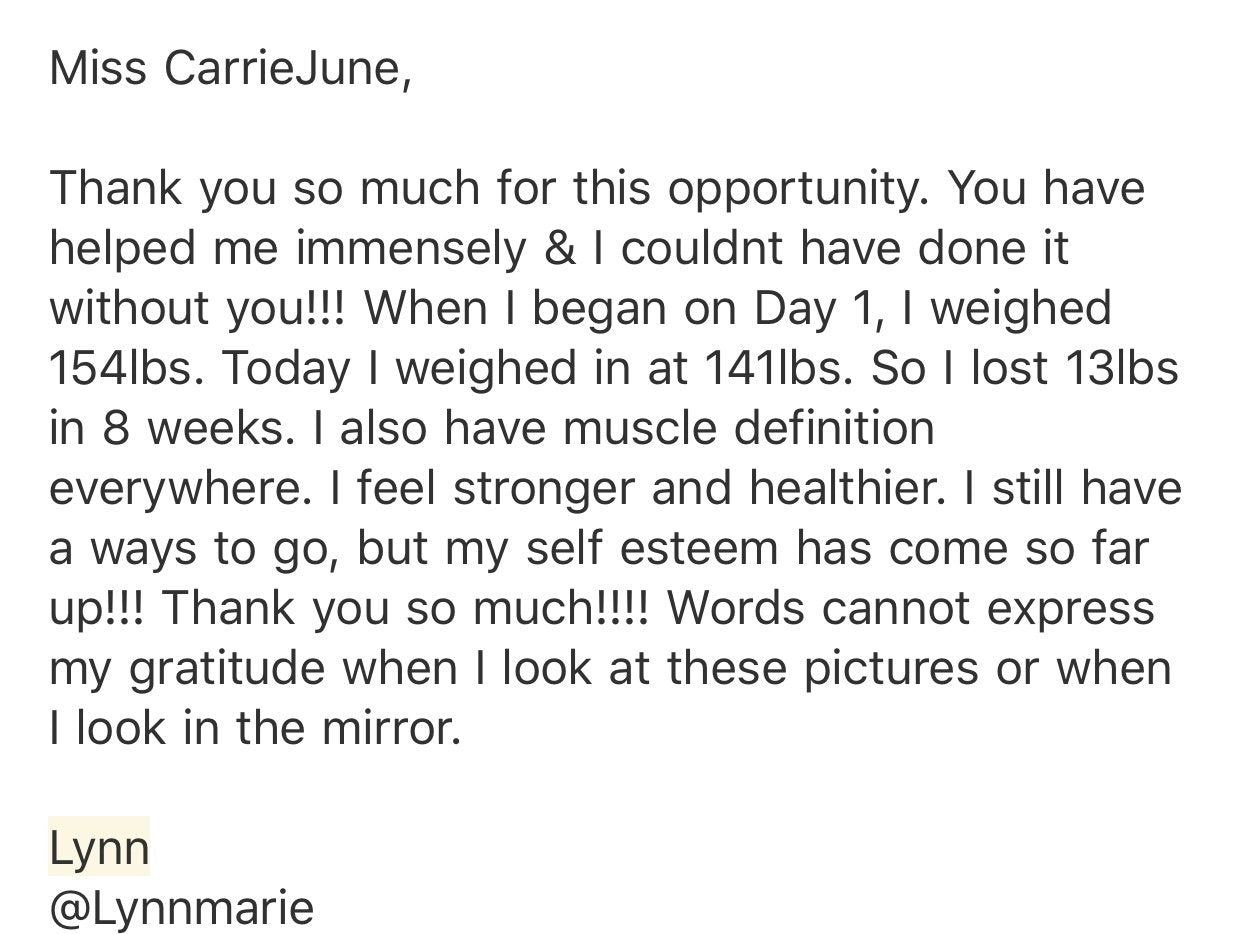 Fit for Fall 8 Week Total Body Transformation Challenge 2025