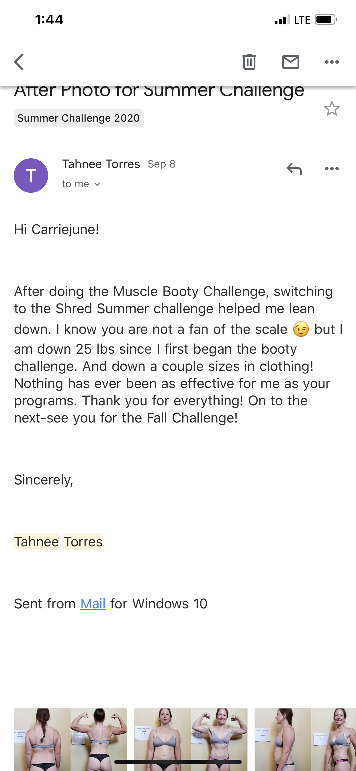 Fit for Fall 8 Week Total Body Transformation Challenge 2025