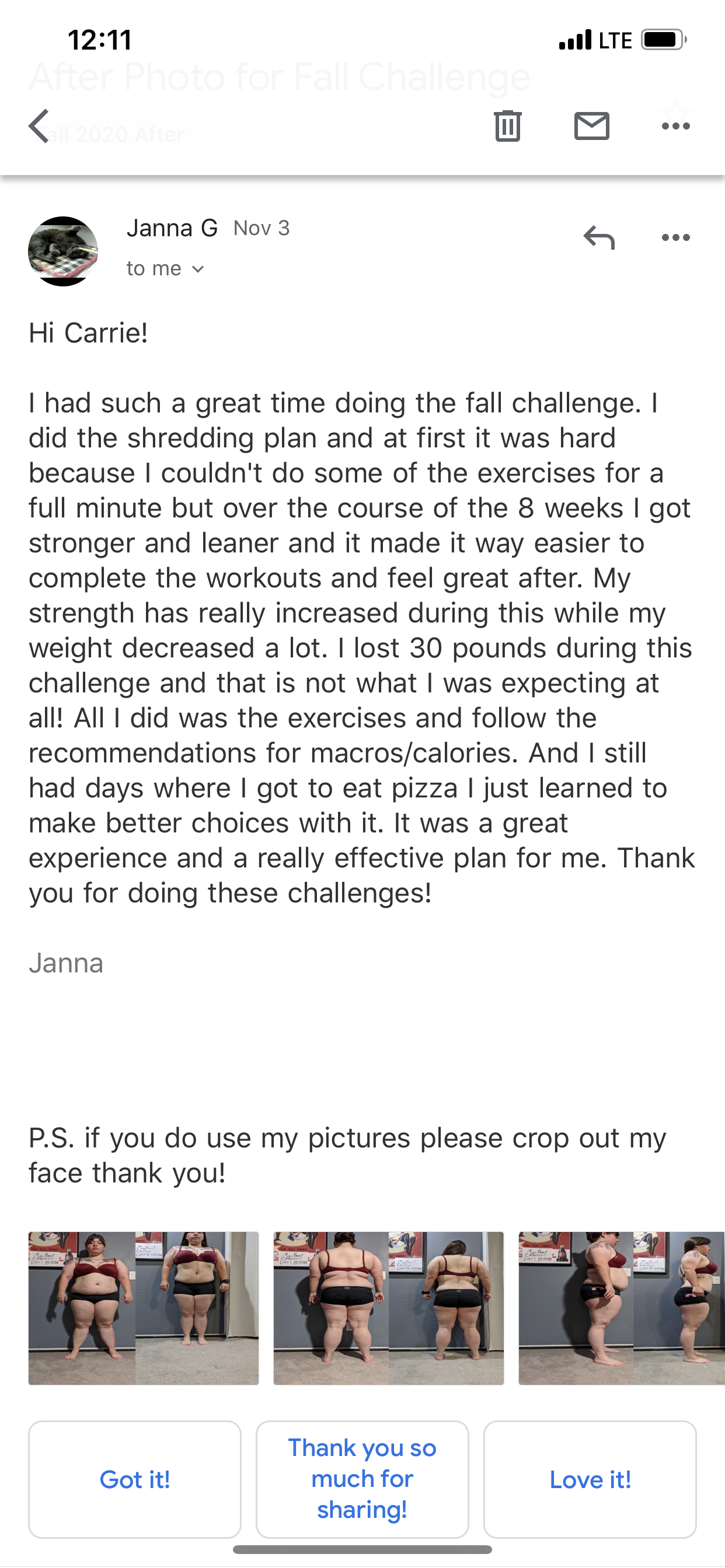 Fit for Fall 8 Week Total Body Transformation Challenge 2025