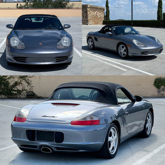 One of Minibeast’s giveaway items is this 2003 Porsche Boxster. Some of life’s best memories have the top down. 