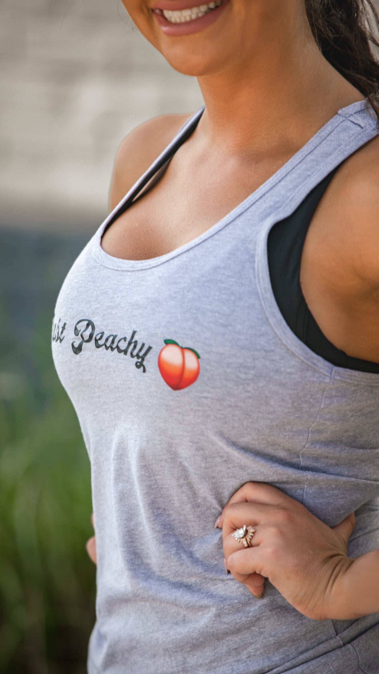 "Just Peachy 🍑" Tank