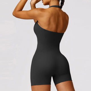 Align Bodysuit Short - Black