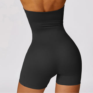 Align Bodysuit Short - Black