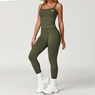 Amplify Leggings - Hunter Green