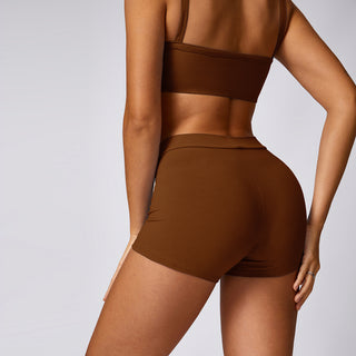 Aurora Boy Shorts - Coffee