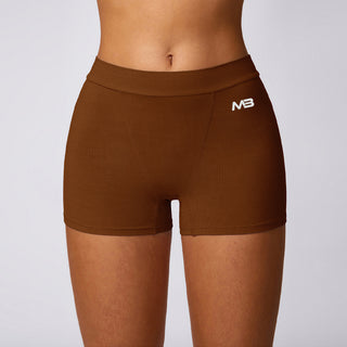 Aurora Boy Shorts - Coffee