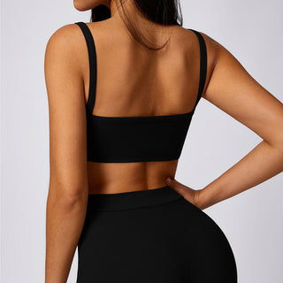 Aurora Sports Top - Black