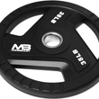 Tri-Grip Rubber Coated Olympic Weight Plate