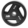 Tri-Grip Rubber Coated Olympic Weight Plate