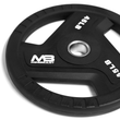 Tri-Grip Rubber Coated Olympic Weight Plate