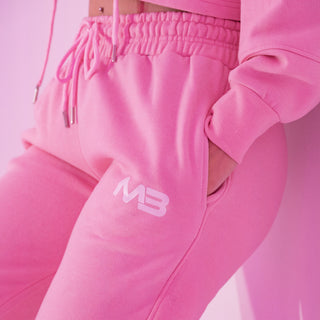 Boyfriend Joggers - Baby Pink