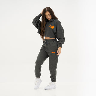 Boyfriend Joggers - Charcoal Grey