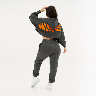 Boyfriend Joggers - Charcoal Grey