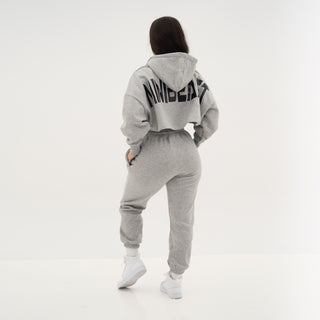 Boyfriend Joggers - Heather Grey