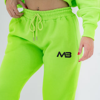 Boyfriend Joggers - Neon Green