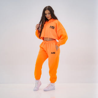 Boyfriend Joggers - Neon Orange