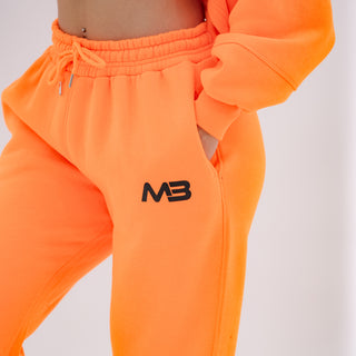 Boyfriend Joggers - Neon Orange