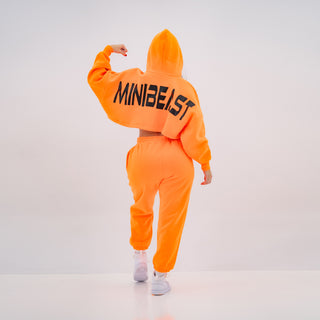 Boyfriend Joggers - Neon Orange