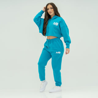 Boyfriend Joggers - Sky Blue