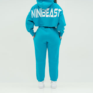 Boyfriend Joggers - Sky Blue