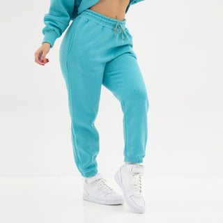 Boyfriend Joggers - Tahiti Blue