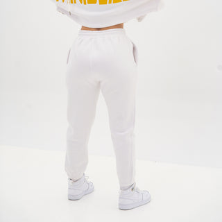 Boyfriend Joggers - White