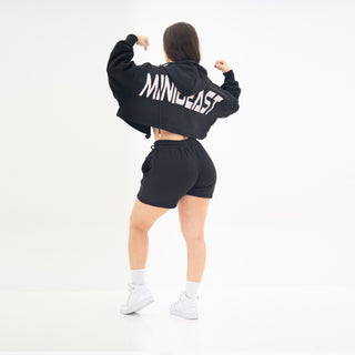 Boyfriend Biker Shorts - Black