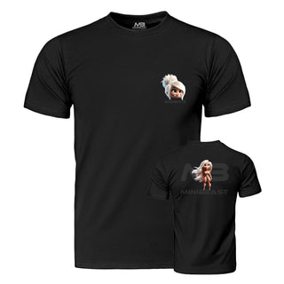 Misscarriejune cartoon flex Unisex Tee - Black