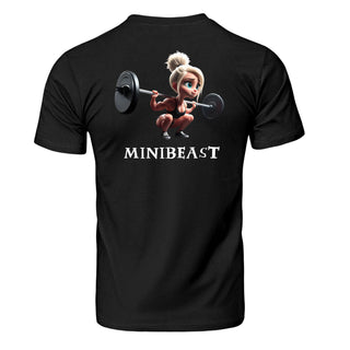 Misscarriejune cartoon squat Unisex Tee - Black