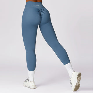 Conquer Leggings - Steel Blue