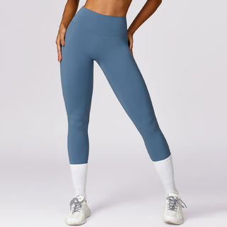 Conquer Leggings - Steel Blue