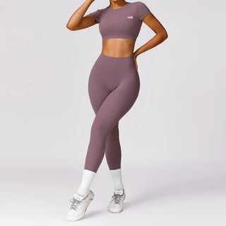 Conquer Leggings - Plum