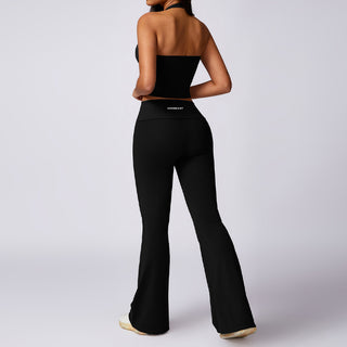 Cora Flare Leggings - Black