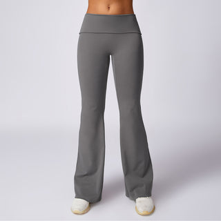 Cora Flare Leggings - Grey